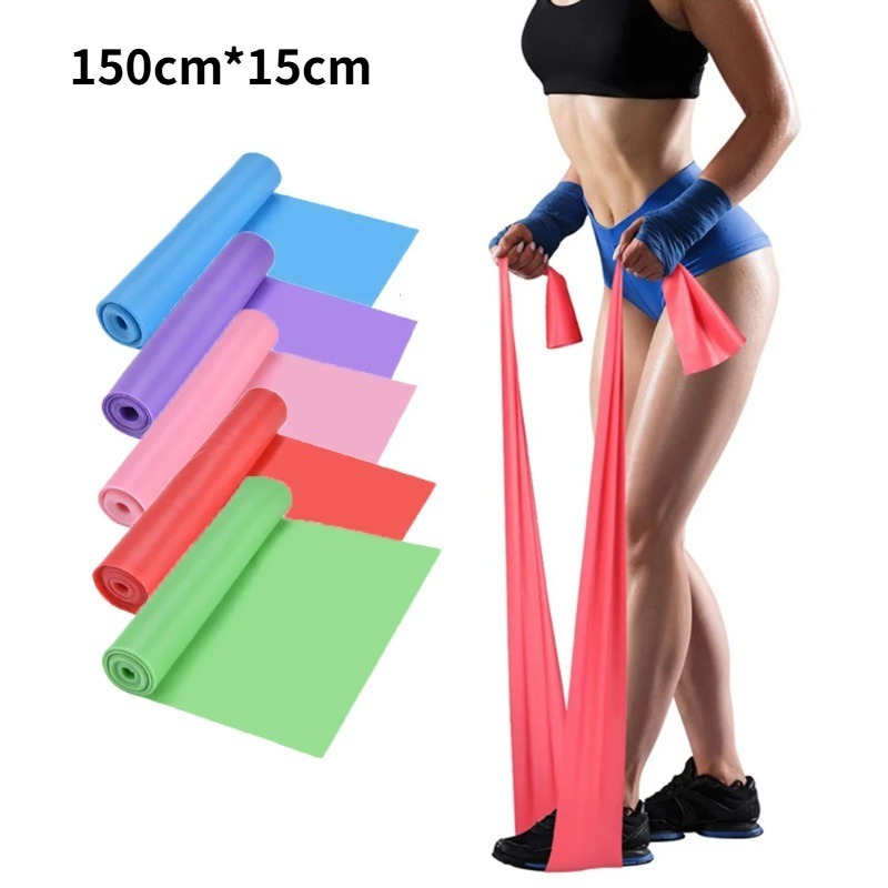 Home Gym Resistance Machine - أشرطة مقاومة من اللاتكس الطبيعي، أشرطة