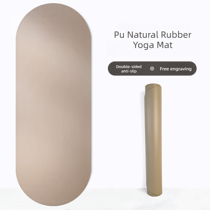 Home Gym Rubber Flooring - بساط يوغا بيضاوي من المطاط الطبيعي