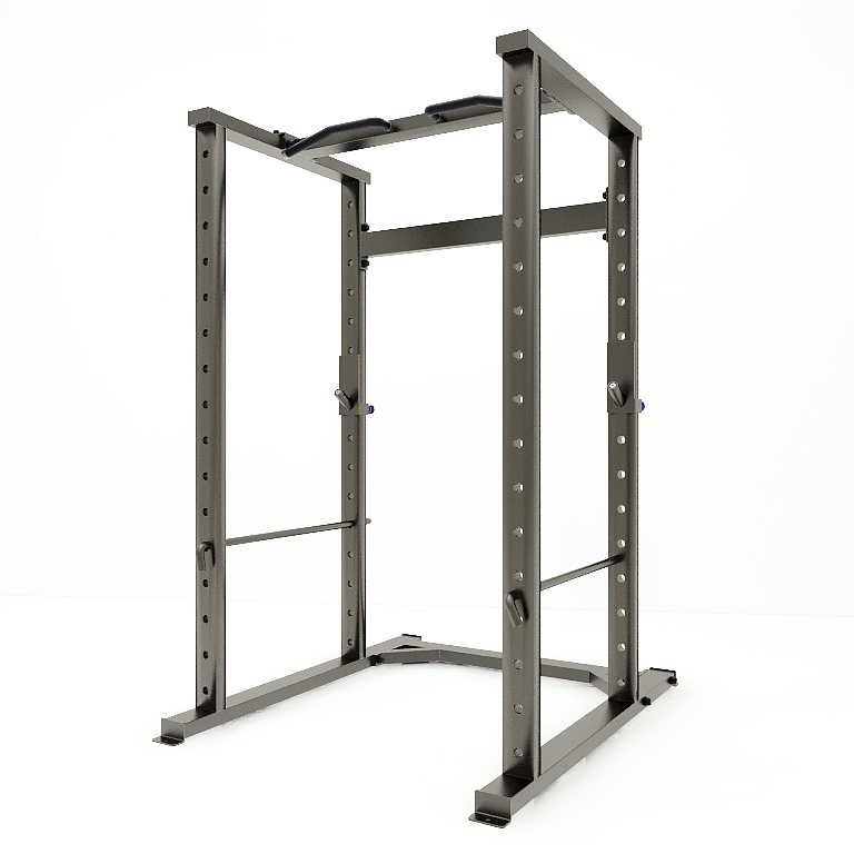 Home Gym Gym Equipment - قفص الطاقة ورف القرفصاء لرفع الأثقال