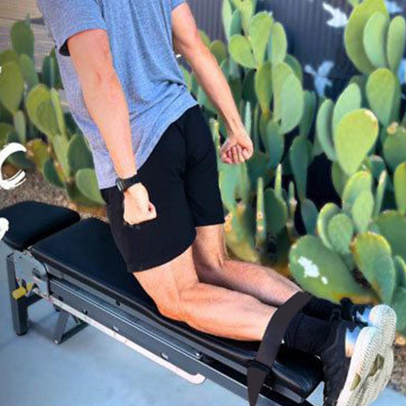 Home Gym Hamstring Exercises - أوتار الركبة حليقة الكاحل حزام المقاومة