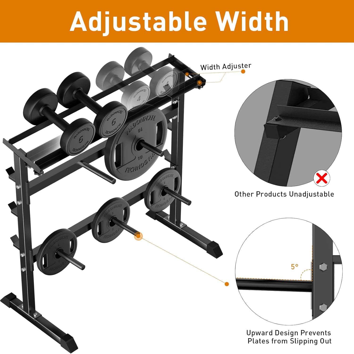 رف تخزين الأوزان لتدريب القوة  - مراجعة Home Gym Usa وسعره