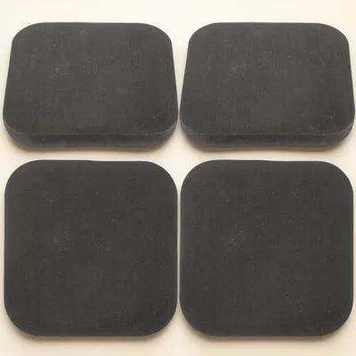 4 قطع من حصائر معدات التمارين  - مراجعة Home Gym Rubber Flooring وسعره