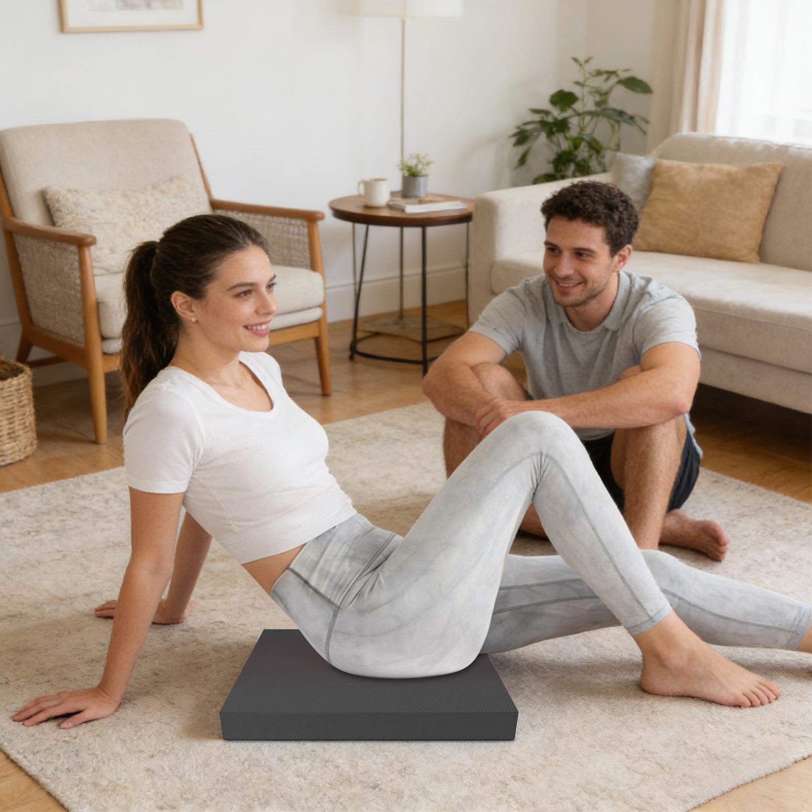 وسادة توازن سميكة 50×40 سم، حص - مراجعة Home Gym Rubber Flooring وسعره