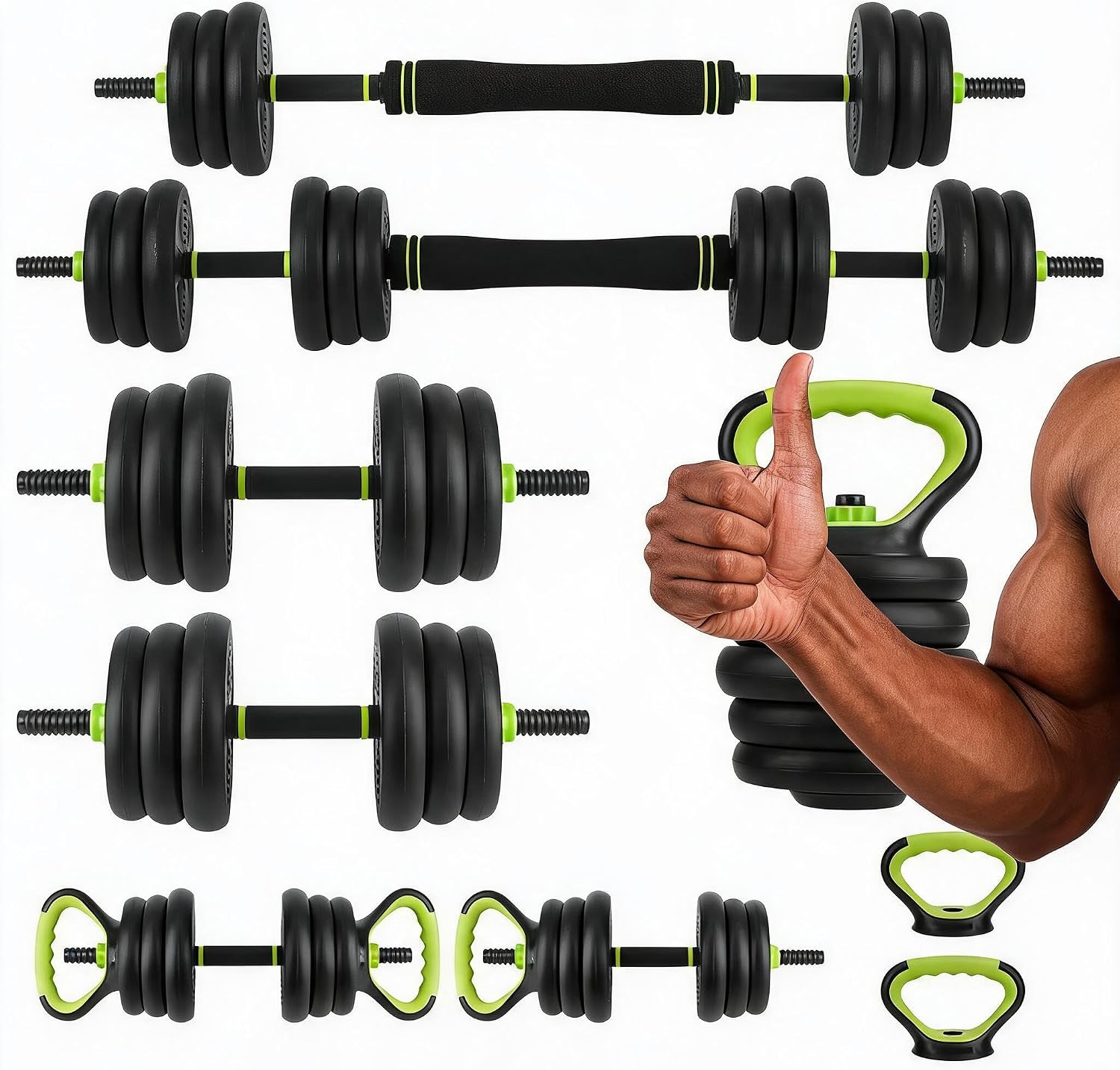 مجموعة دمبل قابلة للتعديل 4 في - مراجعة Home Gym Packages وسعره