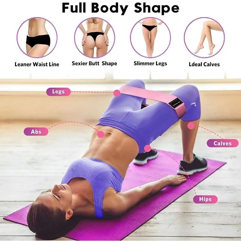 3 قطع من أربطة مقاومة قماشية ل - مراجعة Home Gym Resistance Machine وسعره