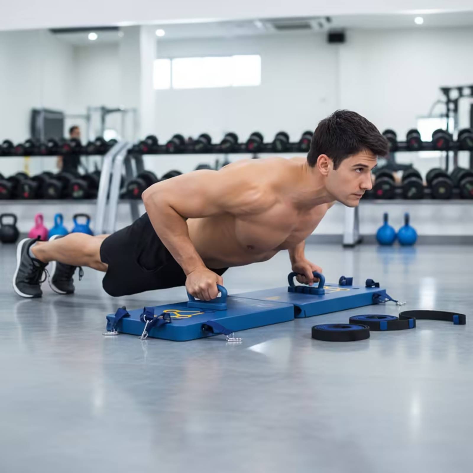 لوح تمارين الضغط (بوش أب بورد) - مراجعة Home Gym For Small Spaces وسعره