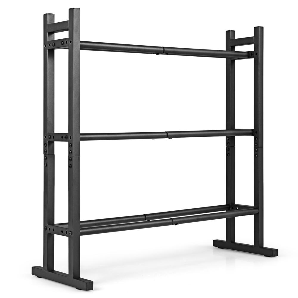 حامل أثقال ثلاثي الطبقات شديد  - مراجعة Home Gym Gym Equipment وسعره