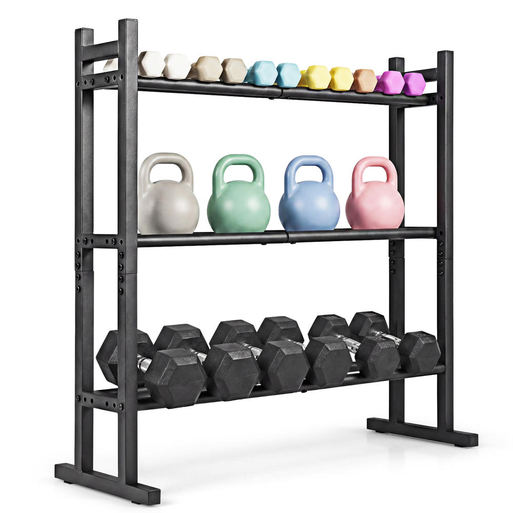 حامل أثقال ثلاثي الطبقات شديد  - مراجعة Home Gym Gym Equipment وسعره