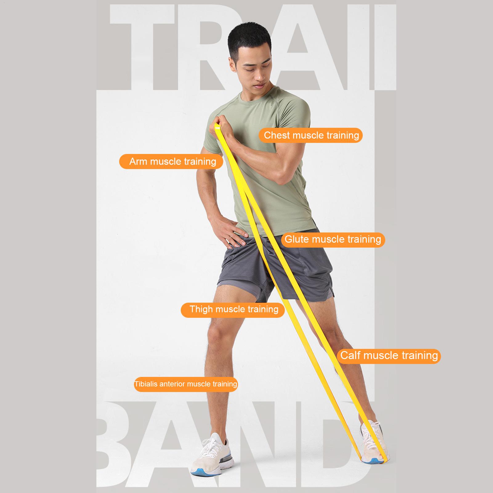 1 قطعة من أربطة المقاومة المرن - مراجعة Home Gym Resistance Machine وسعره