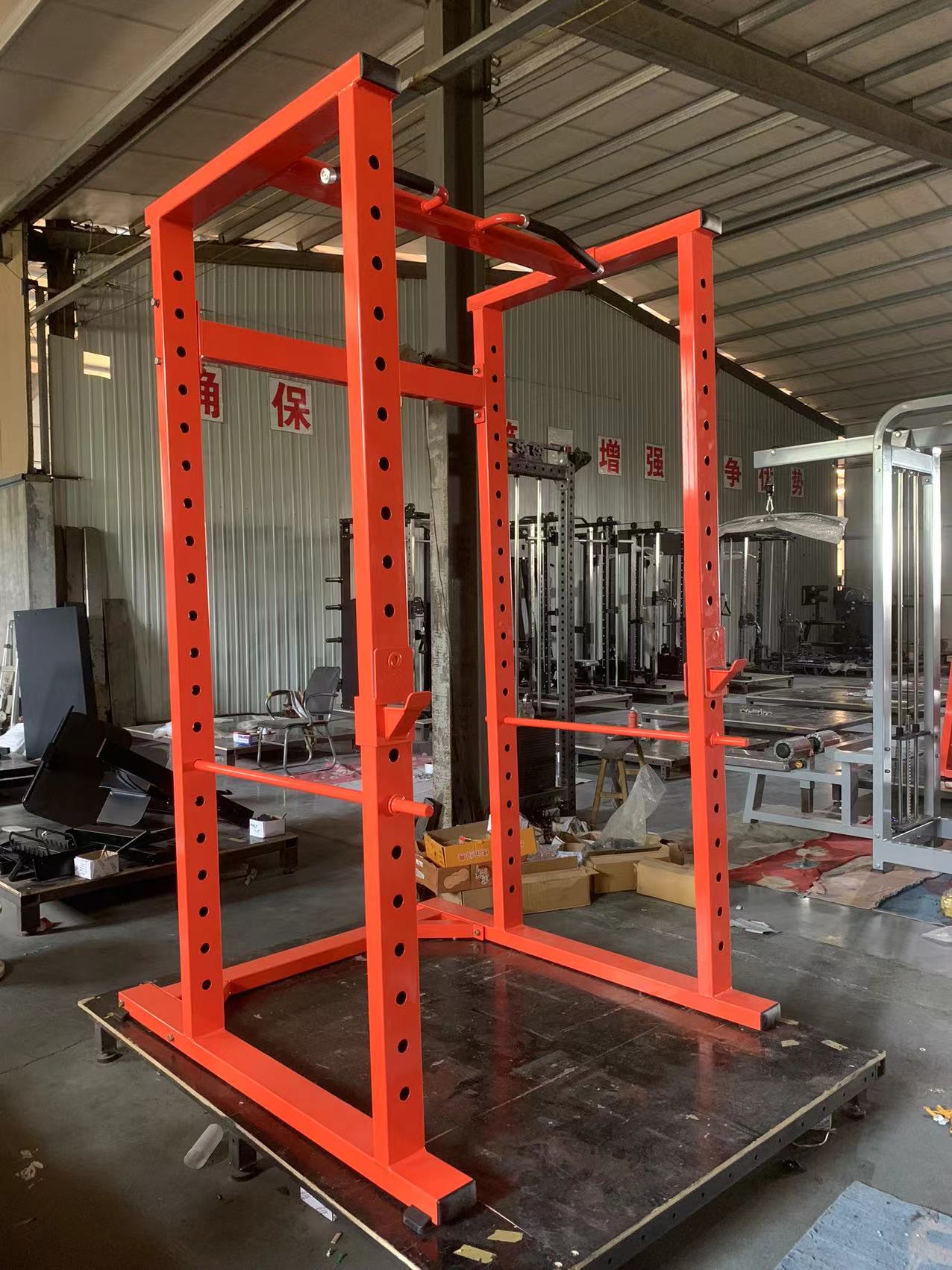 قفص الطاقة ورف القرفصاء لرفع ا - مراجعة Home Gym Gym Equipment وسعره