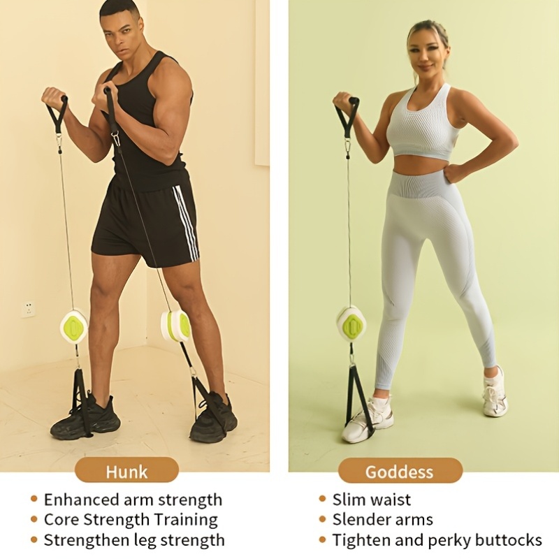 نظام تدريب مقاومة لكامل الجسم  - مراجعة Home Gym Resistance Machine وسعره