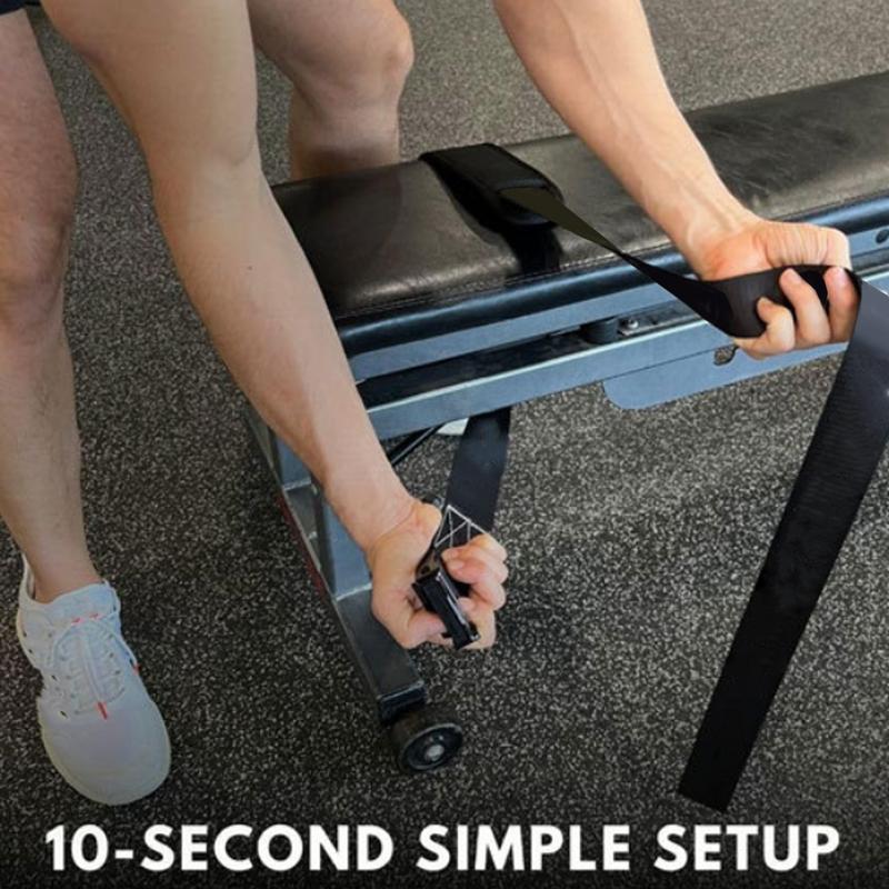 أوتار الركبة حليقة الكاحل حزام - مراجعة Home Gym Hamstring Exercises وسعره