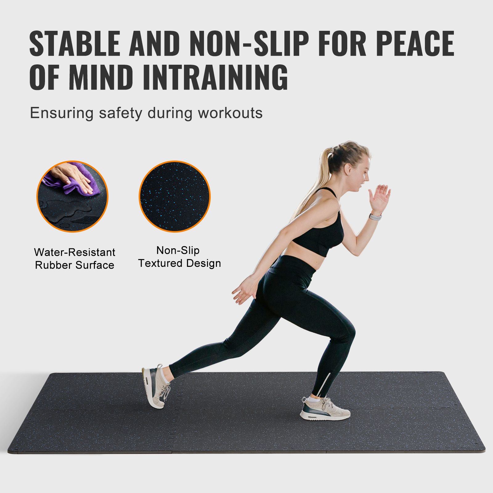 سجادات أرضية للجيم بسمك 0.56 ب - مراجعة Home Gym Rubber Flooring وسعره