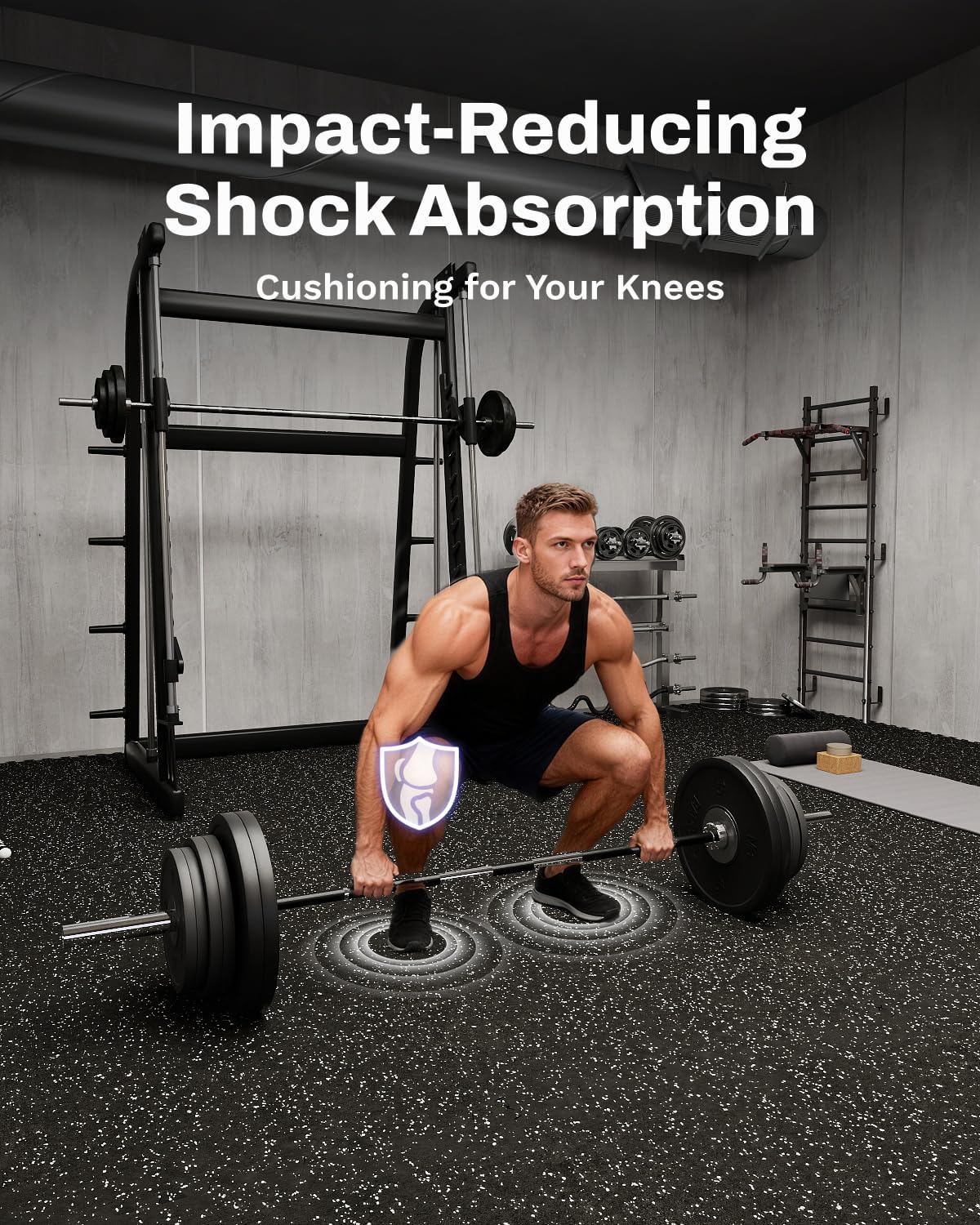 بساط تمارين رياضية بسماكة 0.56 - مراجعة Home Gym Rubber Flooring وسعره